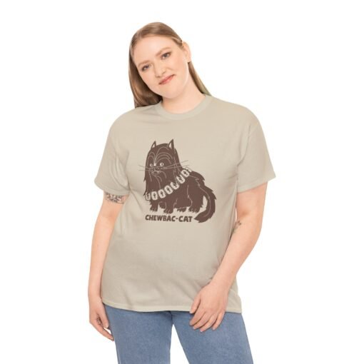 "Chewbac-Cat" Unisex T-Shirt – The Purr is Strong - Image 6