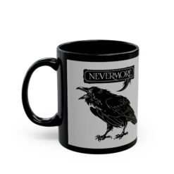 Alternative view of ☕ Nevermore Black Mug – Sip with a Touch of the Macabre