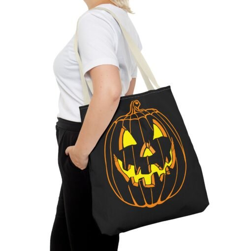 Jack O’ Lantern Tote Bag – Spooky & Practical - Image 48