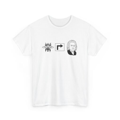 "Bee Right Bach" Unisex T-Shirt – Punny Musical Humor - Image 19