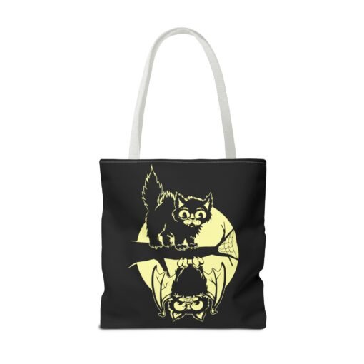 Spooky & Sweet Halloween Scene Tote Bag – Moonlit Mischief - Image 34