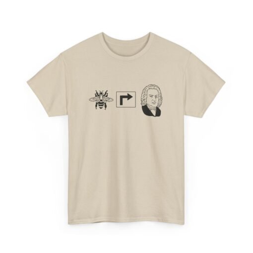"Bee Right Bach" Unisex T-Shirt – Punny Musical Humor