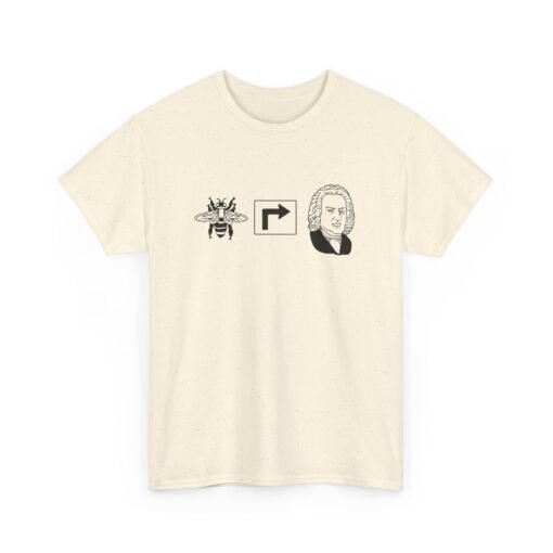 "Bee Right Bach" Unisex T-Shirt – Punny Musical Humor - Image 26