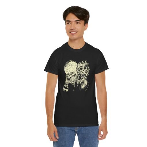 "Brain Burger" Unisex T-Shirt – Midnight Zombie Feast - Image 12