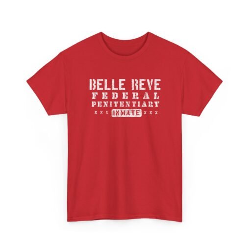 "Belle Reve Federal Penitentiary Inmate" Unisex T-Shirt – Villainous Vibes - Image 26