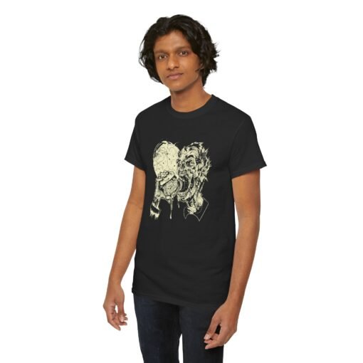 "Brain Burger" Unisex T-Shirt – Midnight Zombie Feast - Image 11