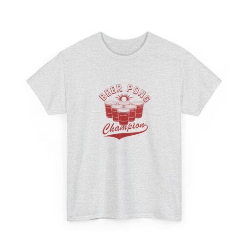 "Beer Pong Champion" Unisex T-Shirt – Raise Your Cup to Victory - Image 19