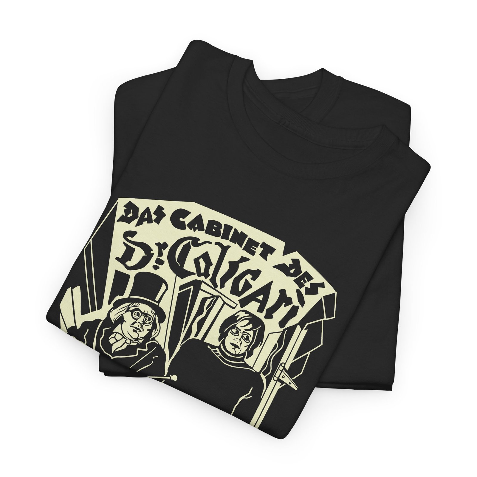 "Das Cabinet des Dr. Caligari" Unisex T-Shirt – Silent Film Horror Classic - Image 3