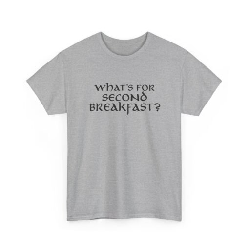 "What’s for Second Breakfast?" Unisex T-Shirt – Hobbit Appetite Approved - Image 20