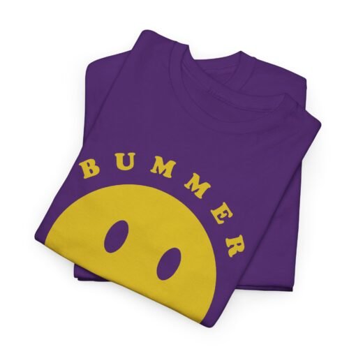 "Bummer" Unisex T-Shirt – Classic Mood, Simple Style - Image 2