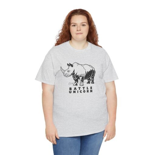"Battle Unicorn" Unisex T-Shirt – Tougher Than Magic - Image 9