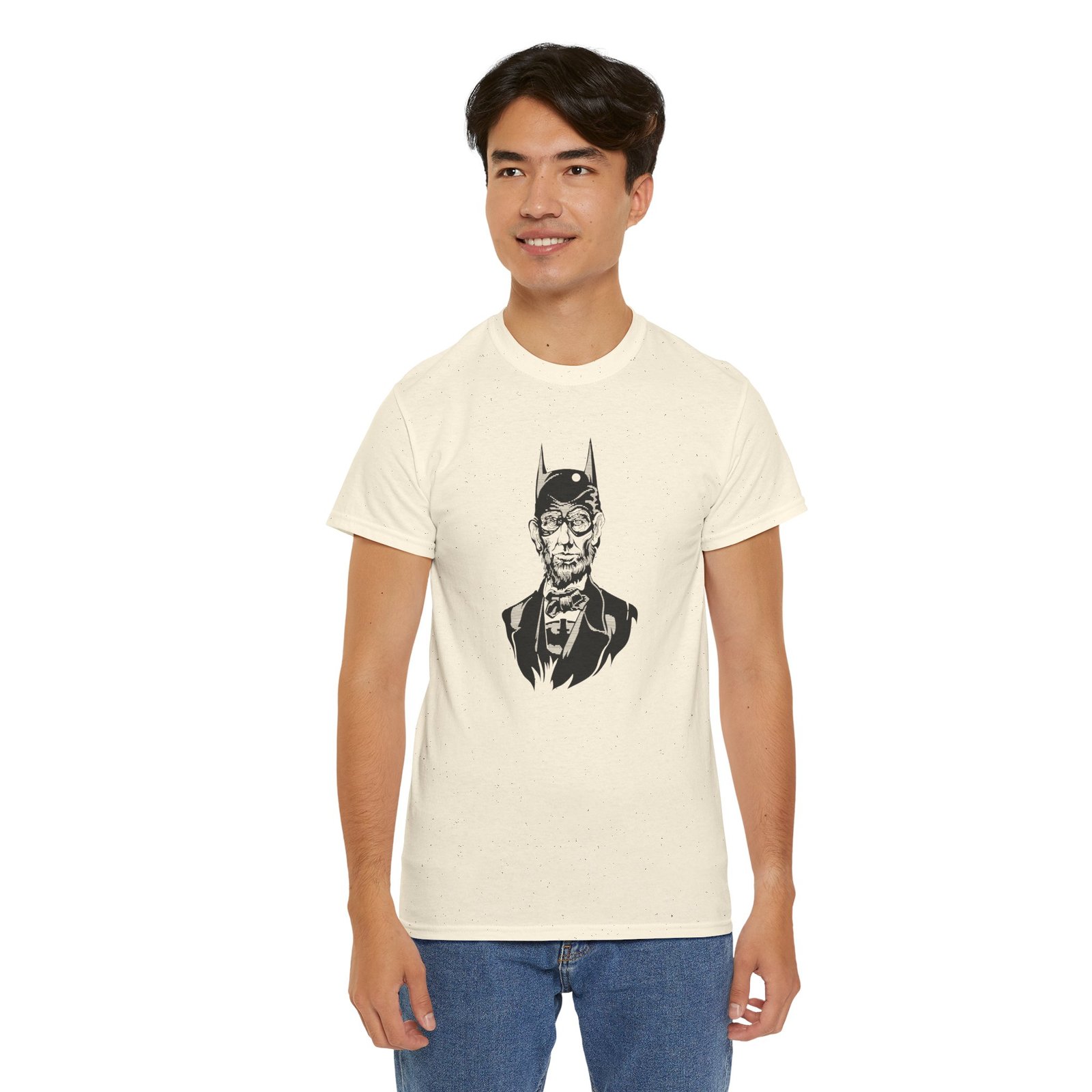 "Abe-Man" Unisex T-Shirt – The Hero History Deserved - Image 12