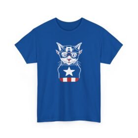 Captain Catmerica - Unisex T-Shirt – Furry Hero Vibes