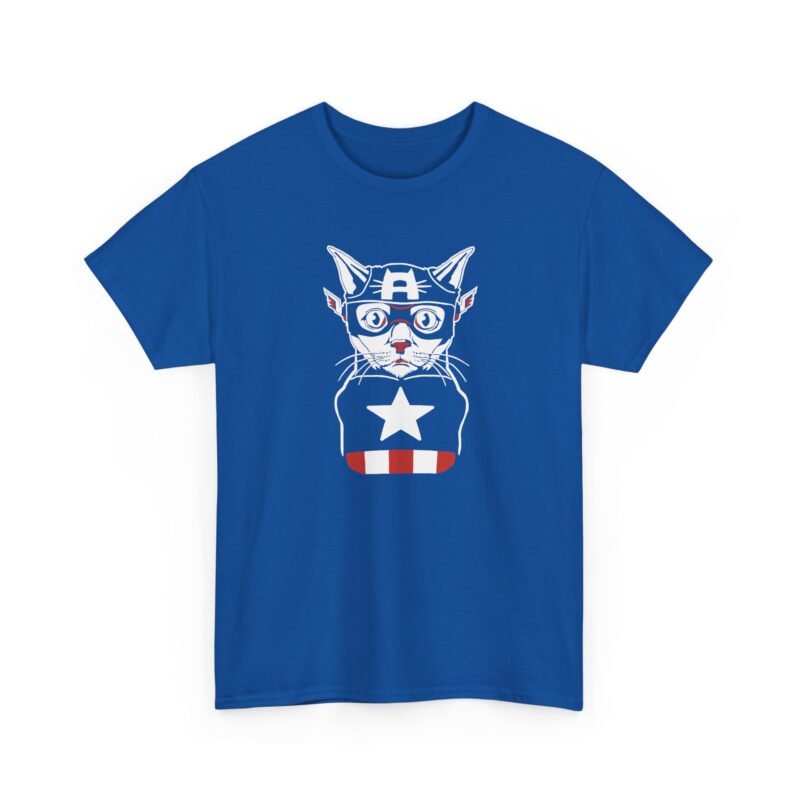Captain Catmerica - Unisex T-Shirt – Furry Hero Vibes