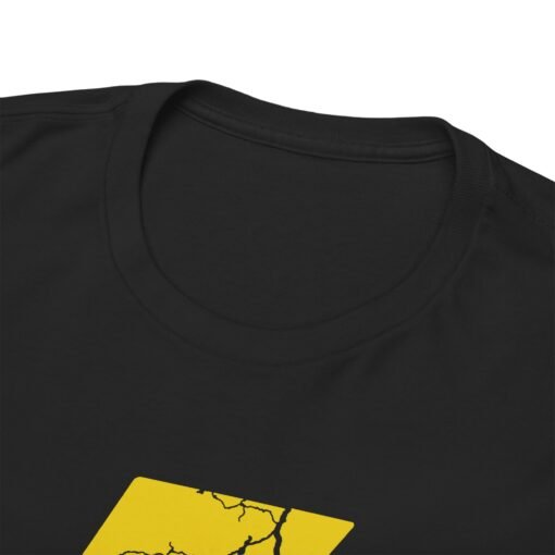 "Black Lightning" Unisex T-Shirt – Electrifying Style - Image 4