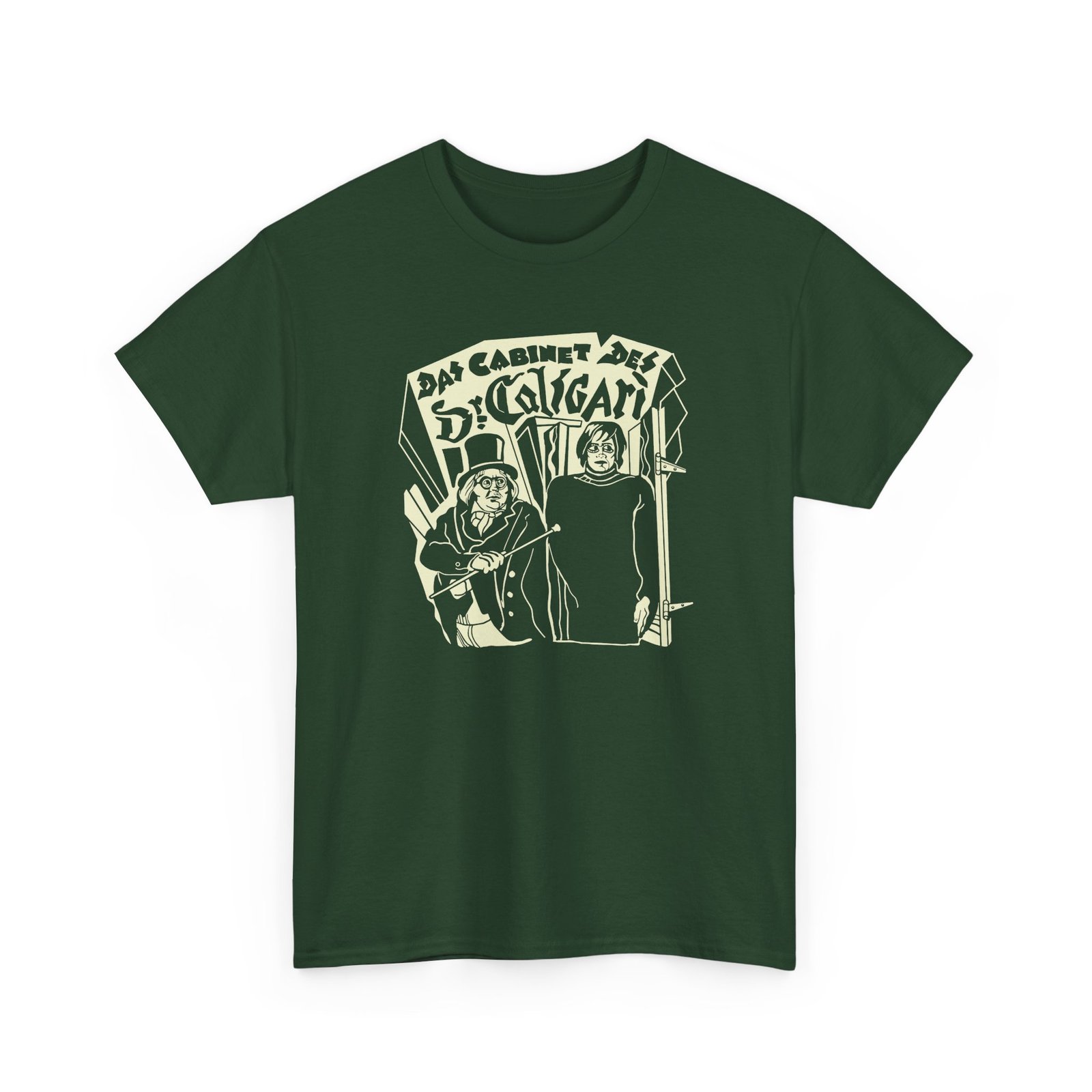"Das Cabinet des Dr. Caligari" Unisex T-Shirt – Silent Film Horror Classic - Image 21