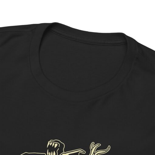 "Guitar Bats" Unisex T-Shirt – Stranger Vibes, Rock Legend Energy - Image 4