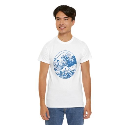 "The Great Wave" Unisex T-Shirt – Timeless Art, Modern Style - Image 6