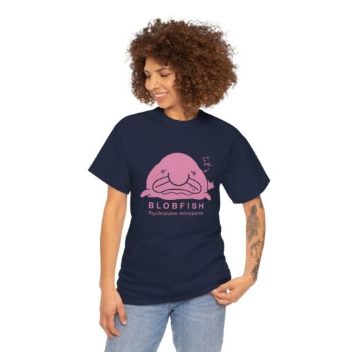 "Blobfish – It Me" Unisex T-Shirt – Deep Sea Humor - Image 5