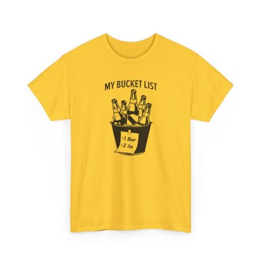 "My Bucket List" Unisex T-Shirt – Chill Goals Only - Image 20