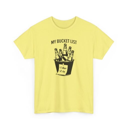 "My Bucket List" Unisex T-Shirt – Chill Goals Only - Image 25