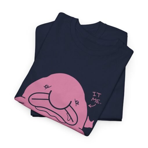 "Blobfish – It Me" Unisex T-Shirt – Deep Sea Humor - Image 3