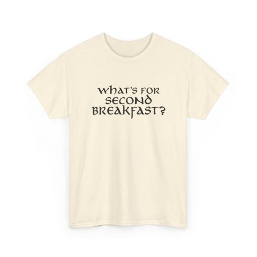 "What’s for Second Breakfast?" Unisex T-Shirt – Hobbit Appetite Approved - Image 25