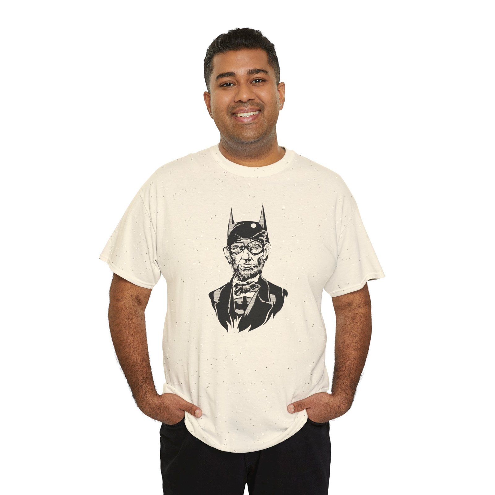 "Abe-Man" Unisex T-Shirt – The Hero History Deserved - Image 10