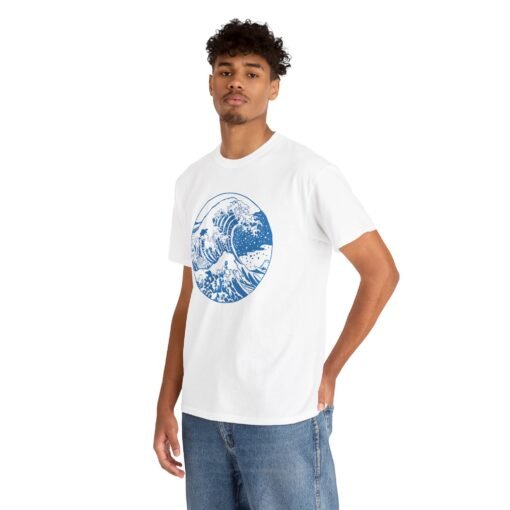 "The Great Wave" Unisex T-Shirt – Timeless Art, Modern Style - Image 14