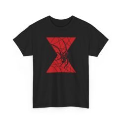"Black Widow" Unisex T-Shirt – Deadly Icon, Comic Book Style