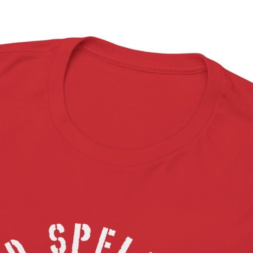 "Bad Spellers Untie!" Unisex T-Shirt – Power to the Typo People - Image 4