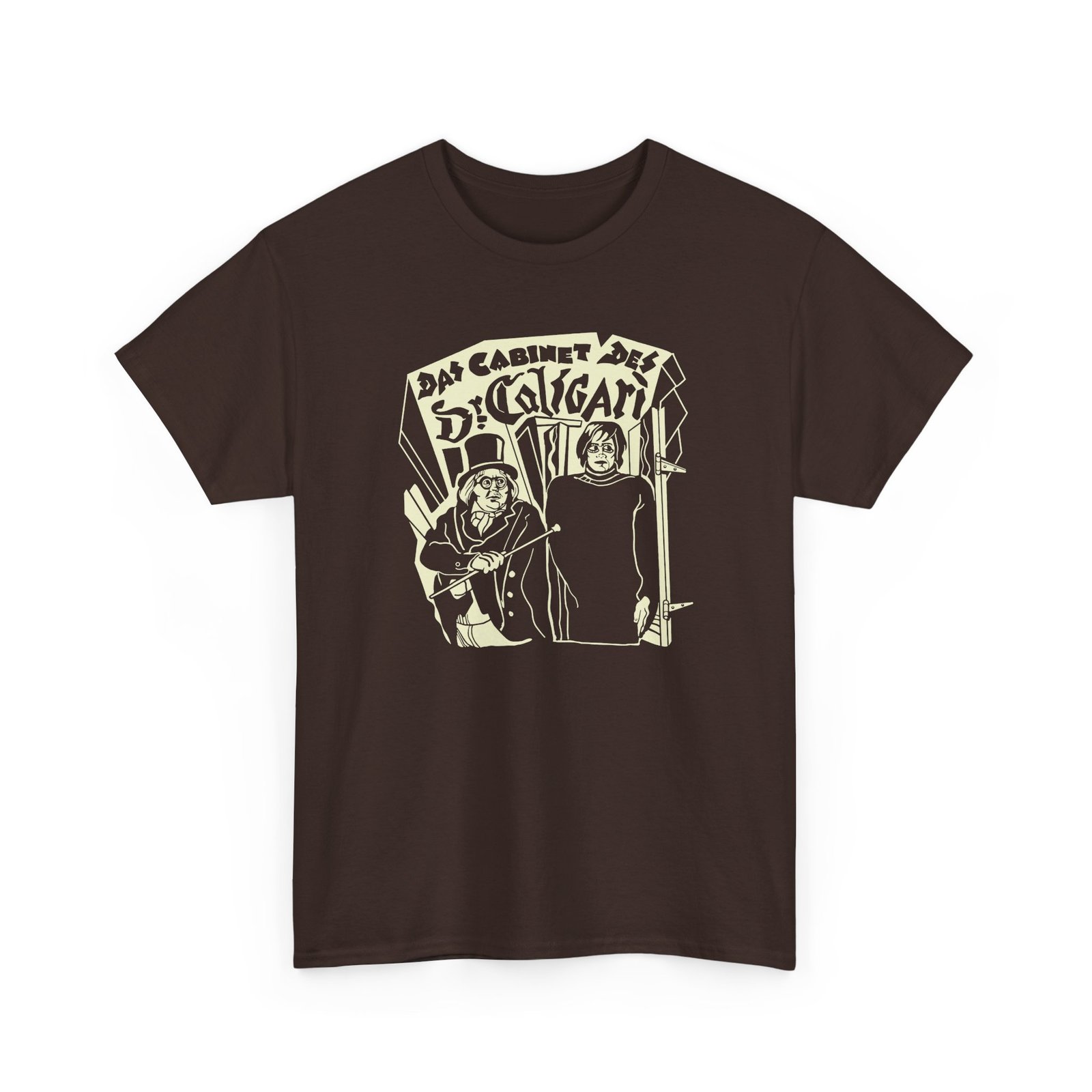 "Das Cabinet des Dr. Caligari" Unisex T-Shirt – Silent Film Horror Classic - Image 20