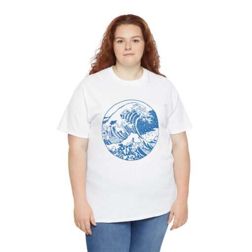 "The Great Wave" Unisex T-Shirt – Timeless Art, Modern Style - Image 15