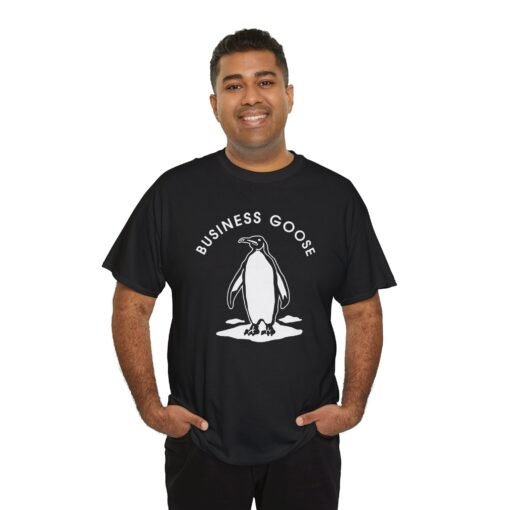 "Business Goose" Unisex T-Shirt – Professional Chaos in Style - Image 10