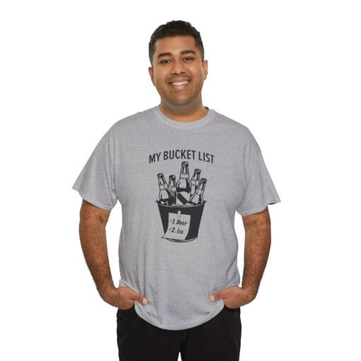 "My Bucket List" Unisex T-Shirt – Chill Goals Only - Image 10