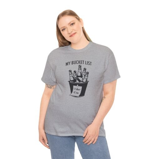 "My Bucket List" Unisex T-Shirt – Chill Goals Only - Image 6
