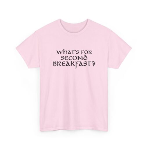 "What’s for Second Breakfast?" Unisex T-Shirt – Hobbit Appetite Approved - Image 24