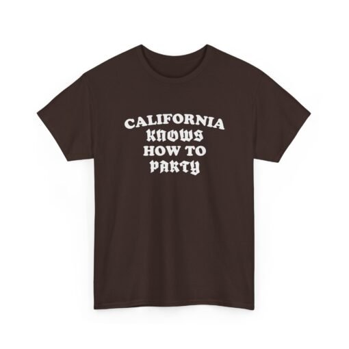 "California Knows How to Party" Unisex T-Shirt – West Coast Vibes - Image 21