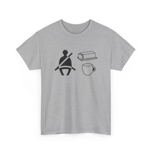 "Buckle Up Buttercup" Unisex T-Shirt – Stick Figure Humor - Image 21