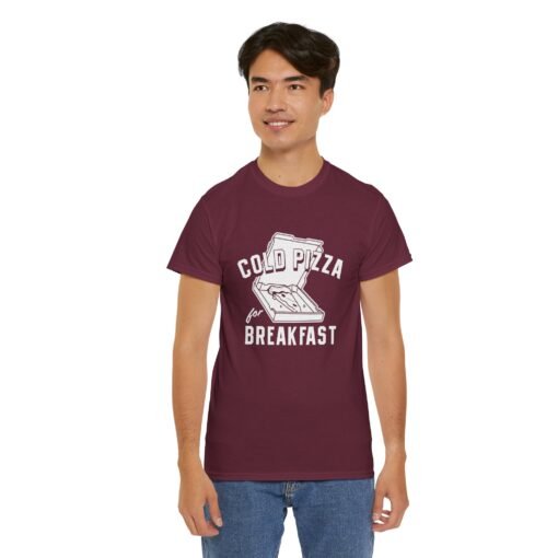 "Cold Pizza for Breakfast" Unisex T-Shirt – Breakfast of Champions - Image 13