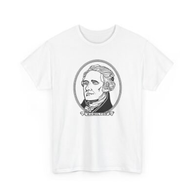 "Alexander Hamilton" Unisex T-Shirt – Founding Father, Timeless Style