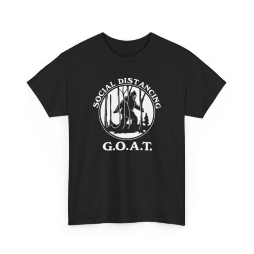 "Social Distancing G.O.A.T." Unisex T-Shirt – Bigfoot Approved - Image 19