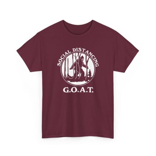 "Social Distancing G.O.A.T." Unisex T-Shirt – Bigfoot Approved - Image 20