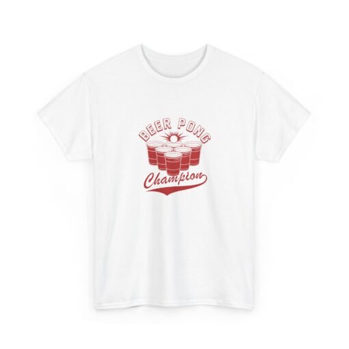 "Beer Pong Champion" Unisex T-Shirt – Raise Your Cup to Victory