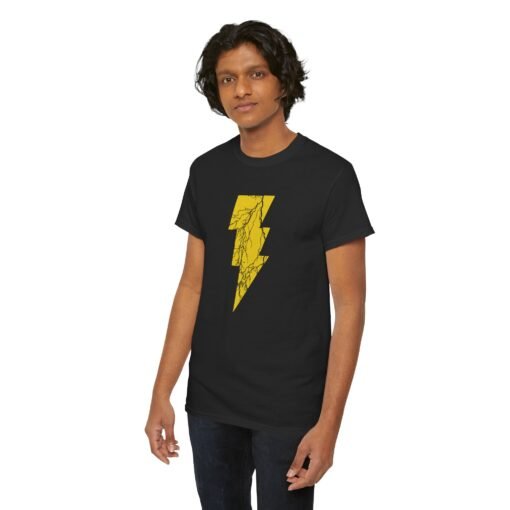 "Black Lightning" Unisex T-Shirt – Electrifying Style - Image 11