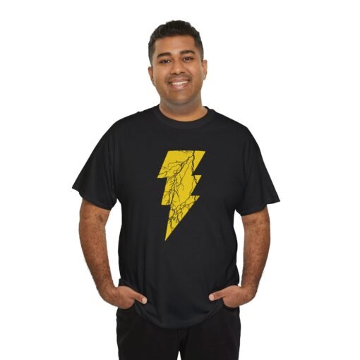 "Black Lightning" Unisex T-Shirt – Electrifying Style - Image 10