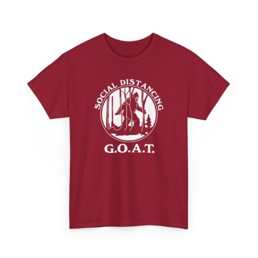"Social Distancing G.O.A.T." Unisex T-Shirt – Bigfoot Approved - Image 28