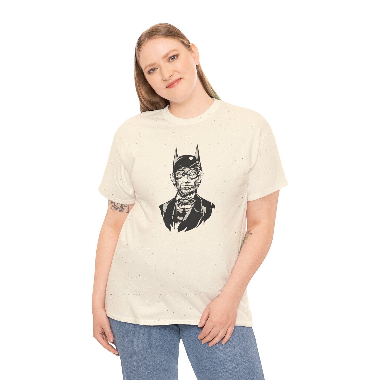 "Abe-Man" Unisex T-Shirt – The Hero History Deserved - Image 6
