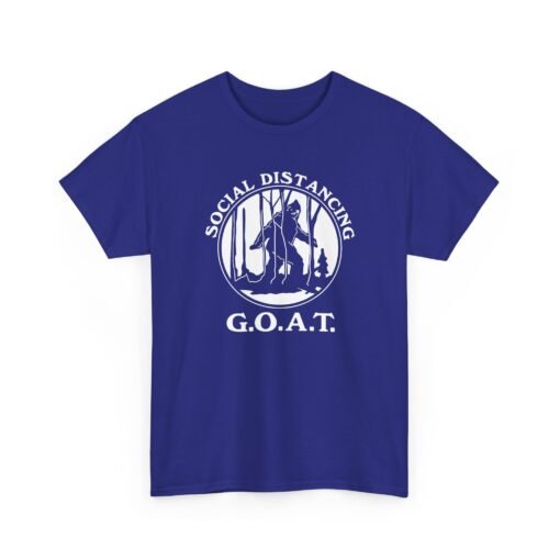 "Social Distancing G.O.A.T." Unisex T-Shirt – Bigfoot Approved - Image 26