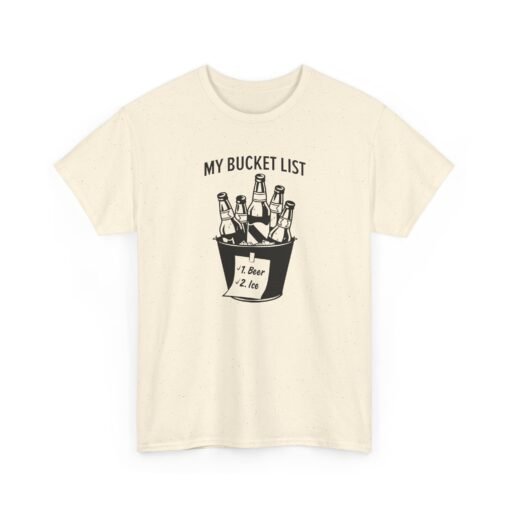 "My Bucket List" Unisex T-Shirt – Chill Goals Only - Image 24